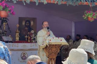 PS Ignatie la hramul Mănăstirii Florești