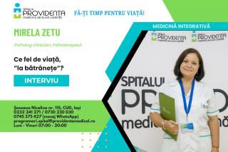Sfaturi pentru o bătrânețe frumoasă și liniștită de la psih. Mirela Zetu