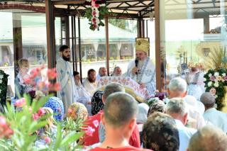 PS Ignatie, Episcopul Hușilor la Mănăstirea Moreni, județul Vaslui