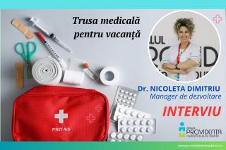 Trusa medicală de vacanță
