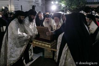 Moaștele Sfântului Andrei Criteanul au ajuns la Iași, la hramul Sfintei Parascheva / Foto: pr. Silviu Cluci