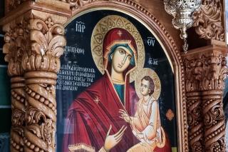 Icoana Maicii Domnului „Grabnic Ascultătoarea” de la Mănăstirea Slatina