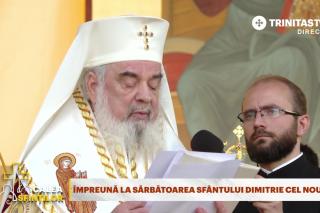 (Video) Cuvântul către pelerini al Preafericitului Părinte Daniel la sărbătoarea Sfântului Dimitrie cel Nou, Ocrotitorul Bucureștilor, 2023