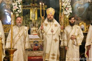 PS Nichifor Botoșăneanul, săvârșind Sfânta Liturghie la Catedrala Mitropolitană din Iași / Foto: Flavius Popa
