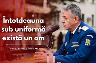 (Video) #PodcastdeHram cu Gen. Ion Sandu: „Întotdeauna sub uniformă există un om”