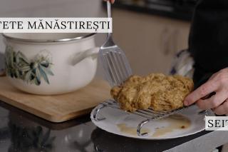 (Video) Cum să prepari acasă „carne” vegetariană – rețeta de seitan a părintelui Silvan