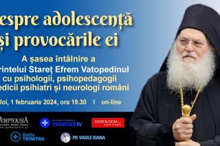 „Adolescența și provocările ei” – a șasea sinaxă online cu psihologi, medici psihiatri și neurologi