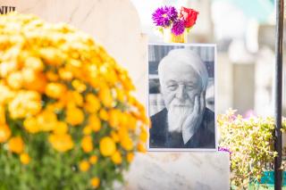 Mormântul părintelui Dumitru Stăniloae / sursa foto: basilica.ro