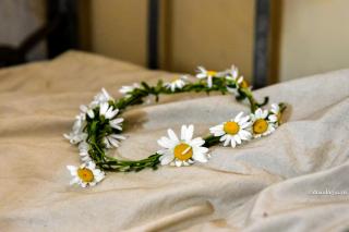 coronita de flori