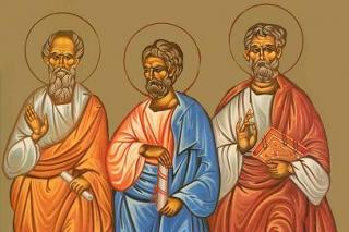 Sfinții Apostoli Aristarh, Pud și Trofim