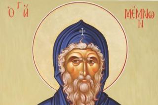 Sfântul Cuvios Memnon, făcătorul de minuni