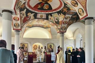 Episcopul-vicar al Arhiepiscopiei Iașilor a slujit la Parohia „Sfântul Gheorghe” Leipzig