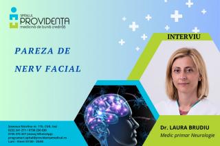 Pareza de nerv facial – interviu cu dr. Laura Brudiu