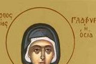 Sfânta Cuvioasă Glafira