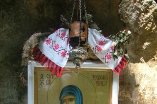 Icoana Sfintei Cuvioase Teodora de la Sihla