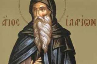 Sfântul Cuvios Ilarion cel Nou, egumenul Mănăstirii Dalmaților