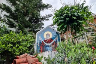 Cimitirul Mănăstirii „Sfântul Rafail” din Insula Lesvos
