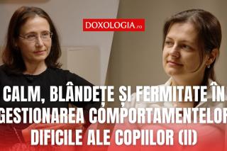 (Video) Calm, blândețe și fermitate în gestionarea comportamentelor dificile ale copiilor (II) – interviu cu psihologul Smaranda Buju