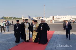 Sfânta Lumină a ajuns în țara noastră