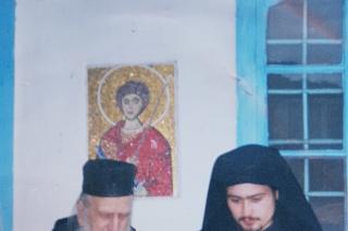 Starețul Dionisie Ignat de la Colciu și Protosinghelul Ambrozie