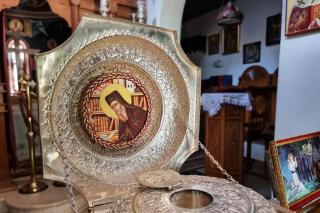 Cinstitul cap al Sfântului Cuvios Nicodim Aghioritul