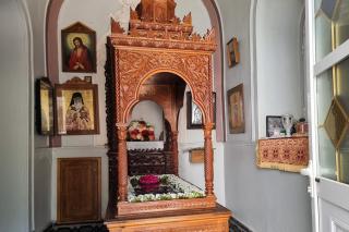 Mormântul Sfântului Macarie Notara, episcopul Corintului