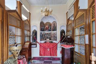 Osuarul de la Mănăstirea „Sfântul Mare Mucenic Mina” din Chios