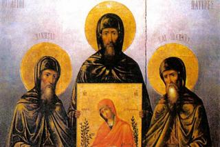 Sfinții Cuvioși Nichita, Ioan și Iosif, ctitorii Mănăstirii Nea Moni din Chios