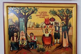 Martiriul Sfinților Mucenici Rafail, Nicolae și Irina din Lesvos