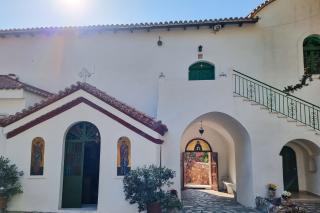 Paraclisul Bunei Vestiri de la Mănăstirea Sfântului Efrem cel Nou din Nea Makri