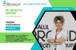 Diareea călătorului – interviu cu dr. Nicoleta Dimitriu