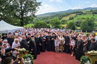 Resfințirea bisericii Parohiei Poiana