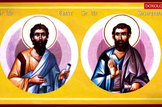 Troparul Sfinţilor Apostoli Olimp, Rodion, Sosipatru, Erast, Terţiu şi Cvart