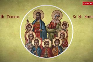 Sfântul Mucenic Terentie cu cei 7 fii ai săi