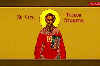 Troparul Sfântului Cuvios Teodor Studitul