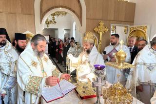 Biserica „Izvorul Tămăduirii” din Hlipiceni-Botoșani a primit veșmânt de har. Lăcașul, renovat cu sprijinul arhim. Ciprian Grădinaru