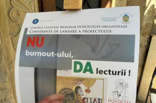 (Video) Centrul Cultural Misionar Doxologia a lansat proiectul „NU Burnout-ului, DA lecturii! Dosoftei 400”
