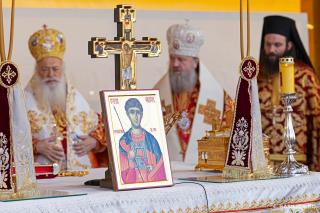 (Foto) Praznicul ales al sfârșitului de octombrie: Sfânta Liturghie de ziua Sfântului Mare Mucenic Dimitrie, la Catedrala Patriarhală