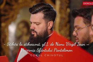 (Video) Stihiri la stihoavnă, gl.1, de Nanu Virgil Ioan – Vecernia Sfântului Pantelimon