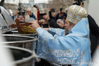 Boboteaza, sărbătorită cu evlavie la Catedrala Mitropolitană din Iași