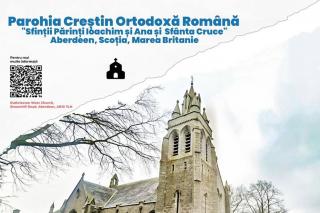 Donează pentru viitorul comunității românești ortodoxe din Aberdeen