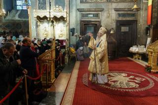 Slujire arhierească, în Duminica Înfricoșătoarei Judecăți, la Catedrala Mitropolitană din Iași