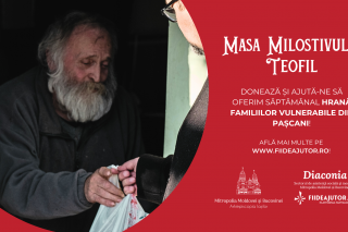 (Video) „Masa Milostivului Teofil”, o campanie de ajutorare a familiilor vulnerabile din Pașcani