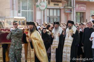 Botoșaniul în rugăciune: Moaștele Sfântului Gheorghe Pelerinul, purtate pe străzile orașului