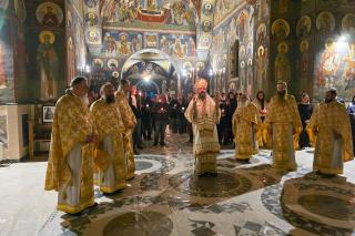 Bucuria Învierii Domnului la Mănăstirea „Sângeap – Basaraba”