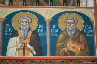 Sfinții Cuvioși Rafael și Partenie de la Agapia Veche