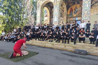 Instructaj PSI-SU la Seminarul Teologic Ortodox „Veniamin Costachi” de la Mănăstirea Neamț