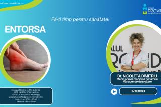 Entorsa – simptome și recomandări medicale