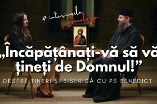 (Video) „Încăpățânați-vă să vă țineți de Domnul!” – despre tineri și Biserică cu PS Benedict