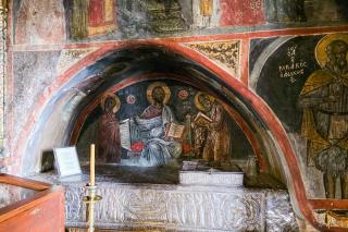 Închinare la moaștele Sfântului Cuvios Hristodul din Patmos